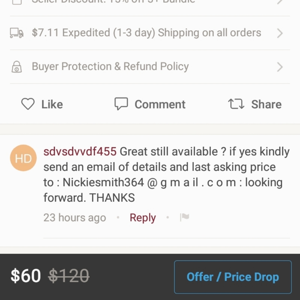 SCAMMER ALERT
